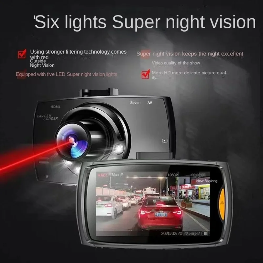 XUSHIDZ 2025 NEW 1080P Dash Camera High Cost- Effective Car Camera G-sensor Dashcam DVR Loop Recording Vehicle Video Recorder - Image 3