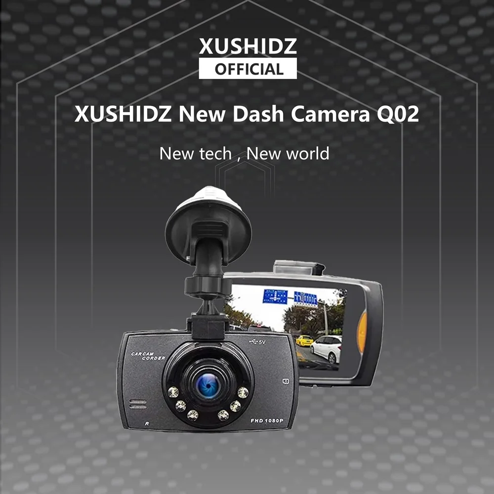 XUSHIDZ 2025 NEW 1080P Dash Camera High Cost- Effective Car Camera G-sensor Dashcam DVR Loop Recording Vehicle Video Recorder - Image 6