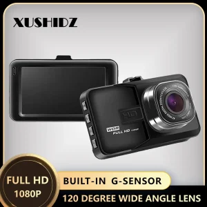 XUSHIDZ NEW Dash Camera Q08PRO Dua;-Channel Front and Rear Camera G-sensor Car Camera Dashcam Vehicle Video Recorder DVR 1080P