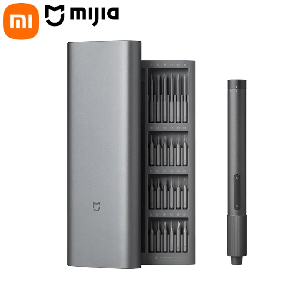 Xiaomi Mijia Electric Precision Screwdriver Kit 24 PCS Magnetic Bit Set Power Tools for Smart Home PC And Phone Repair