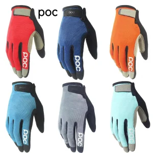 p0c 15 colour dh mx bike long finger all-season model wearable and comfortable riding gloves universal