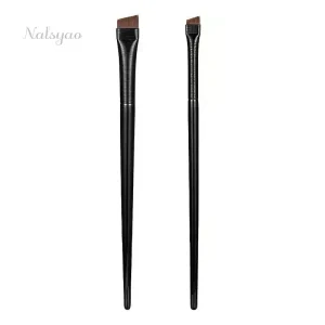 wholesale 2pcs/set Eyebrow Contour Brush Eyeliner Brush Portable Small Angle Eyebrow Brush Makeup Tool
