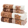 ✰✪Cute 2pc Capybara Face Towel Set, Extra Soft Coral Fleece, 34x74 Inch Towel And 70x140 Inch Bath Towel