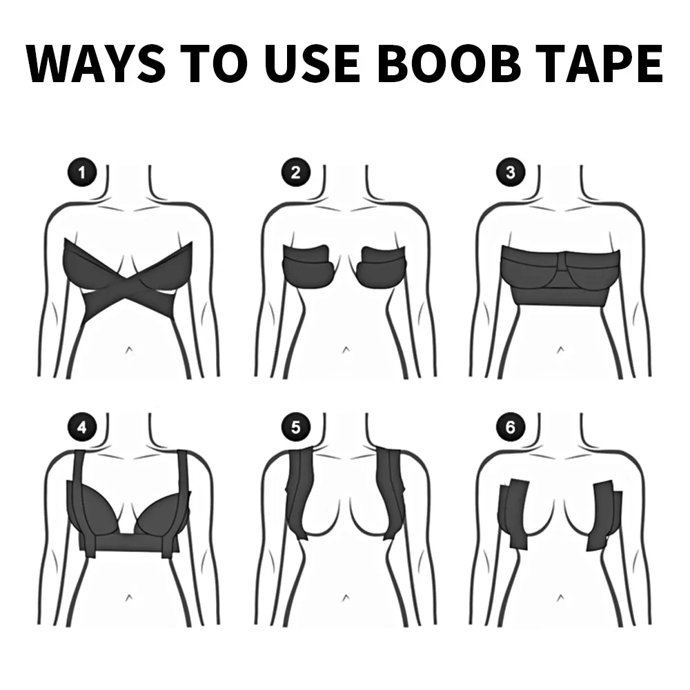 1 Roll Women Breast Nipple Covers Push Up Bra Body Invisible Breast Boob Lift Tape Adhesive Bras Intimates Sexy Bralette Pasties - Image 6
