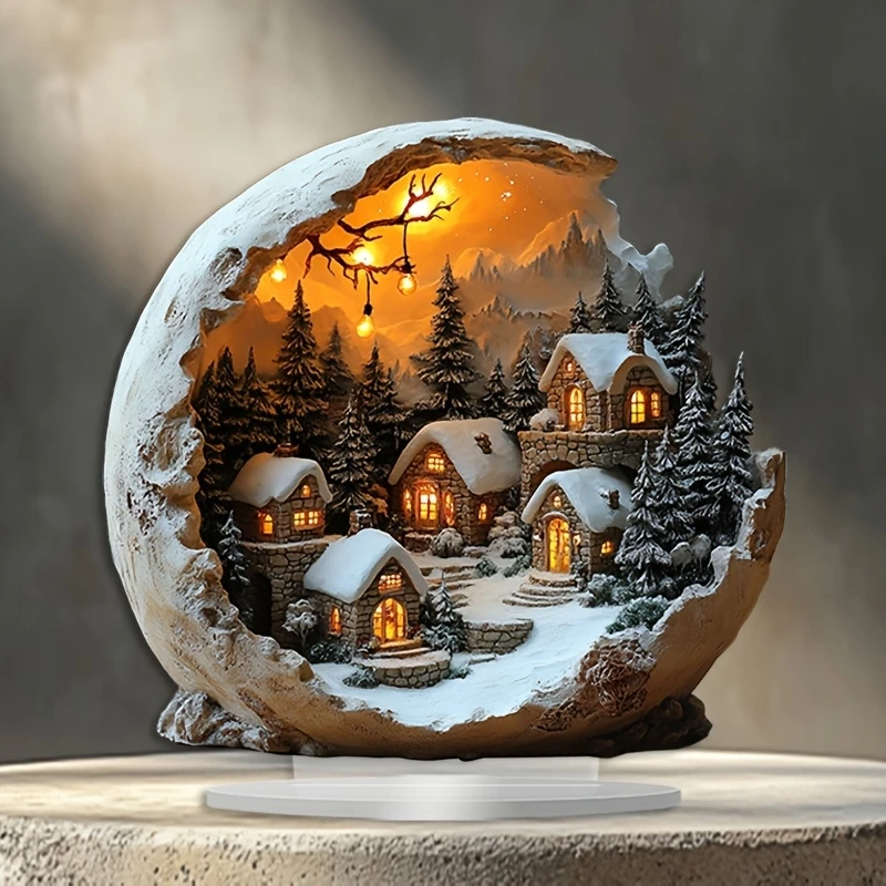 1 pcs Christmas Holiday Decoration, Bohemian Style, Multifunctional desktop Decoration for Bedroom, Unique Gift Idea. - Image 2