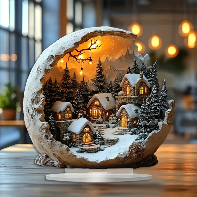 1 pcs Christmas Holiday Decoration, Bohemian Style, Multifunctional desktop Decoration for Bedroom, Unique Gift Idea.