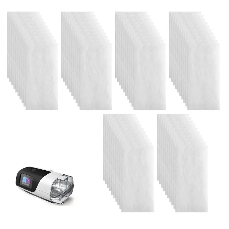 10--100 100 Pcs Ventilator Filter Cotton Only for ResMed AirSense 11 CPAP Machine Clean Air Filter Replacement Spare Parts