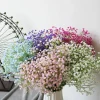 108Heads Artificial Flowers Plastic Gypsophila DIY Fake Flowers Bouquet Garden Wedding Decoration Outdoor Party Home Decor Vase