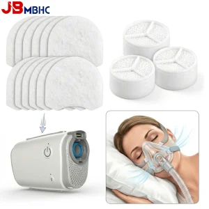 10PCS CPAP Filters for AirMini & 3PCS Humidifier for HUMIDX Plus, Disposable Replacement Filters and HME Plus, for Clean Airflow