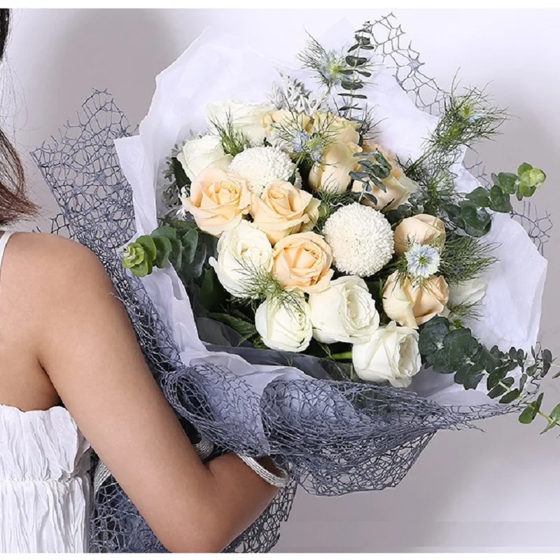 10PCS Hydrangea Artificial Flowers Artificial Leaves Flowers Bouquet Centerpiece Green Leaf Branches for Home Wedding Decoration - Image 3