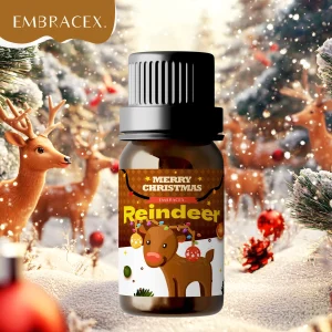 10ml Christmas Reindeer Fragrance Oils Elk Fragrance Oil Gift Car Air Freshener Diffuser Humidifier