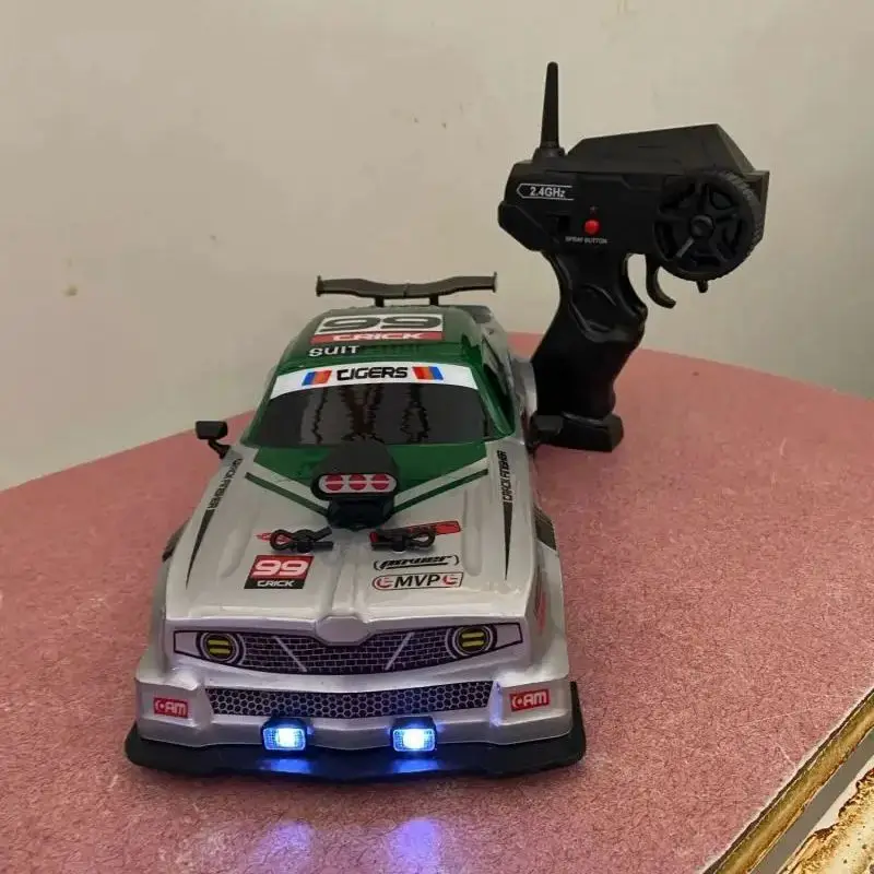 1/16 2.4G Racing Rc Cars Drift Car Mustang GTR Electric 4WD High Speed Remote Control Drift Toys for Children Gifts - Image 3