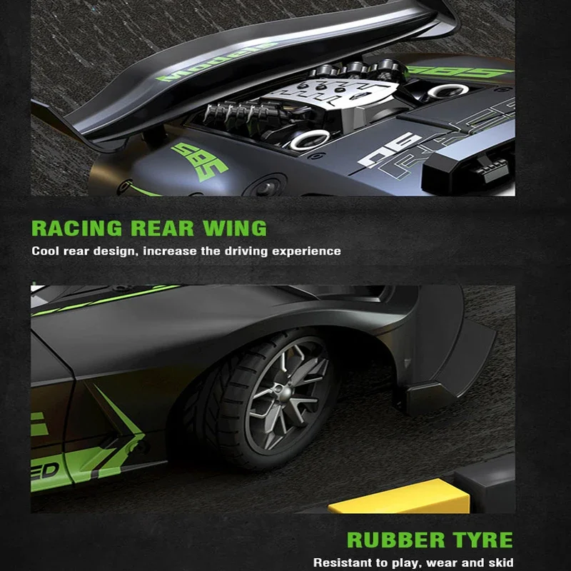 1/18 Rc Car High Speed Drift Sport Cars Remote Control Vehicle Sports Racing Car Toy Model Children Toys for Boys Birthday Gifts - Image 5