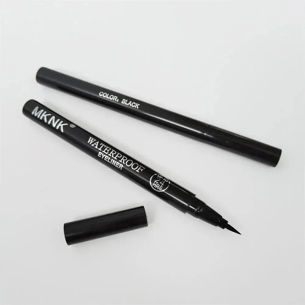 1/2 PCS Black Quick-Dry Eyeliner Pencil - 24H Lasting Smooth Matte Waterproof Anti-Smudge Liquid Eyeliner Makeup for Eyes - Image 5