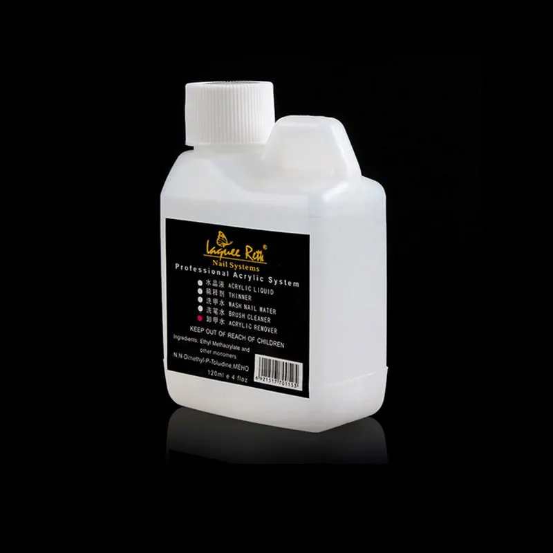 120ml Professional Acrylic Remover Liquid Nail Polish Remover Gel Remover For Nail Art Powder Nail Tips - Image 4