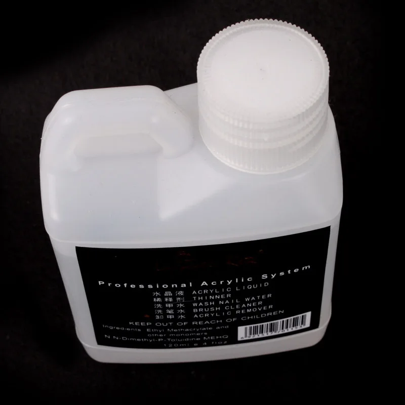 120ml Professional Acrylic Remover Liquid Nail Polish Remover Gel Remover For Nail Art Powder Nail Tips - Image 5