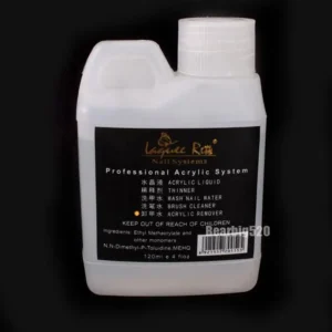 120ml Professional Acrylic Remover Liquid Nail Polish Remover Gel Remover For Nail Art Powder Nail Tips