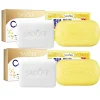 1/2pcs SADOER Sulfur Mite Removing Facial Soap Universal Handmade Soap for Body Face Wash Foam Moisturizing Facial Cleanser
