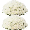 1/3/5/10/20Pcs 50cm Roses Artificial Flowers Fake Flower Bouquet for Wedding Home Garden Decoration Floral Arrangements
