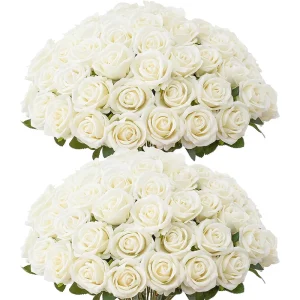 1/3/5/10/20Pcs 50cm Roses Artificial Flowers Fake Flower Bouquet for Wedding Home Garden Decoration Floral Arrangements