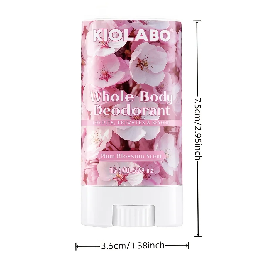 15 grams of deodorizing body cream. Fresh aroma controls odor, avoiding awkwardness, refreshing and non greasy, portable travel - Image 3