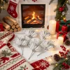 1/5pcs Artificial Flowers Mini Bouquet Home Room Wedding Decora Christmas Tree Wreath Bridal Ornaments Scrapbook Diy Gifts Box