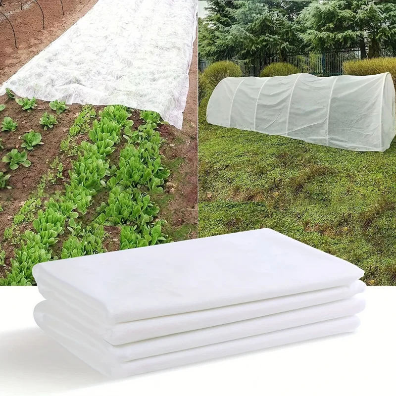 160CMX1000CMNon-Woven Fabric Plant Cold Protection Cover Gardening Floating Cover Cloth Vegetable Fruit Tree Frost Protection In - Image 3