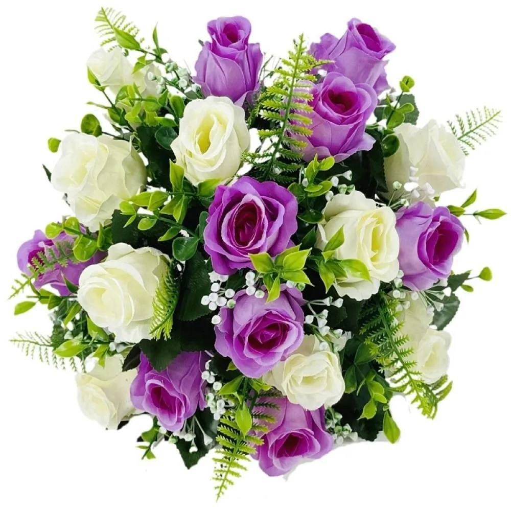 18 Heads Real Happy Lucky Flower 8 Colors Photography Photo Gift Valentine's Day Flowers Mini Crystal Grass Bouquet - Image 4
