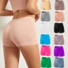 1PC Women Mid-Rise Boyshort Panties Ribbed Seamless Underwear Ladies Stretch Sports Panty Comfort Sexy Lingerie S-5XL Intimates