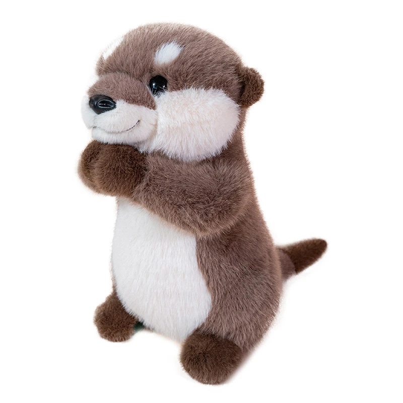 1Pc 25/35cm Lovely Otter Plush Toys Arm with Magnetic Force Stuffed Soft Animal Doll Cute Otter for Birthday Gift Decor - Image 6