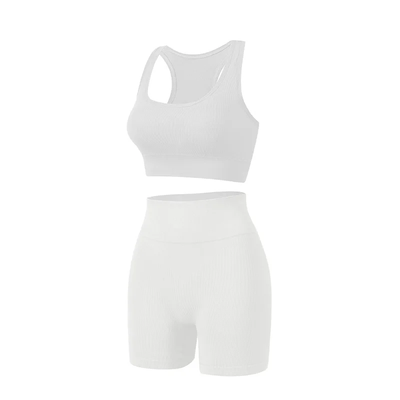 1Set Womens Underwear Set Wireless Lingerie Panties Bra Female Sexy Seamless Tank Crop Top Lady Sports Fitness Yoga Clothing Set - Image 6