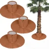 1pc High-quality winter plant frost protection cover. Thick bubble roll frost protection cover,equipped with ground fixing stake