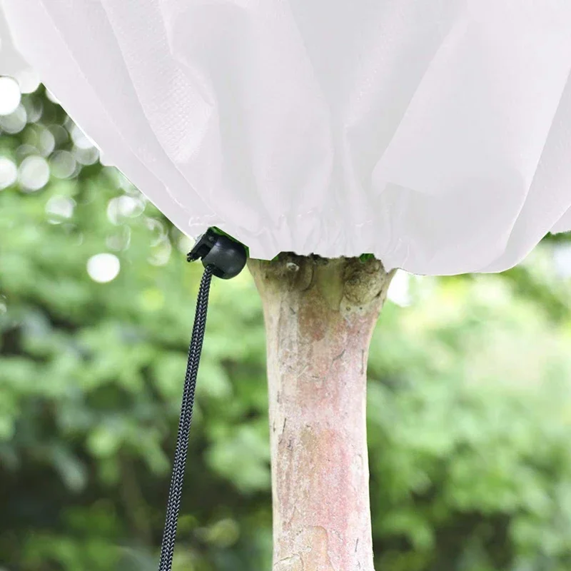 1pc Warm Color Winter Plant Warm Cover Non-woven Plant Anti Freezing Bag In Winter Outdoor Yard Vegetation Anti-Frost Bag - Image 6