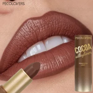 1pcs Multi-color Lipstick, Brown Lip Gloss,non-dry Lip Gloss, Waterproof and Long-lasting, Full and Charming Lips, Lip Cosmetics