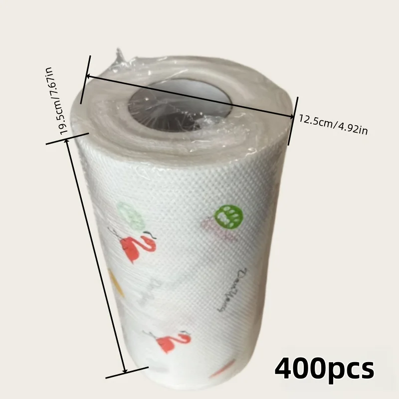 1roll Absorbent, Thick-Cotton Kitchen Paper Towels-Kitchen Paper Towels | Playful|Washable Paper Towels Paper Towels for Kitchen - Image 3