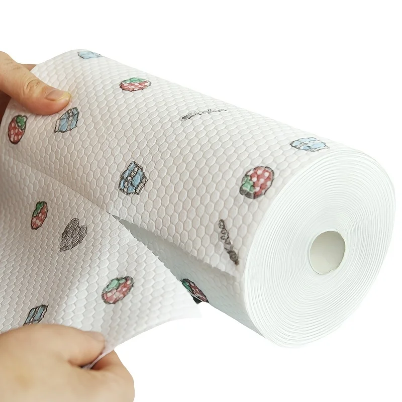 1roll Absorbent, Thick-Cotton Kitchen Paper Towels-Kitchen Paper Towels | Playful|Washable Paper Towels Paper Towels for Kitchen - Image 5