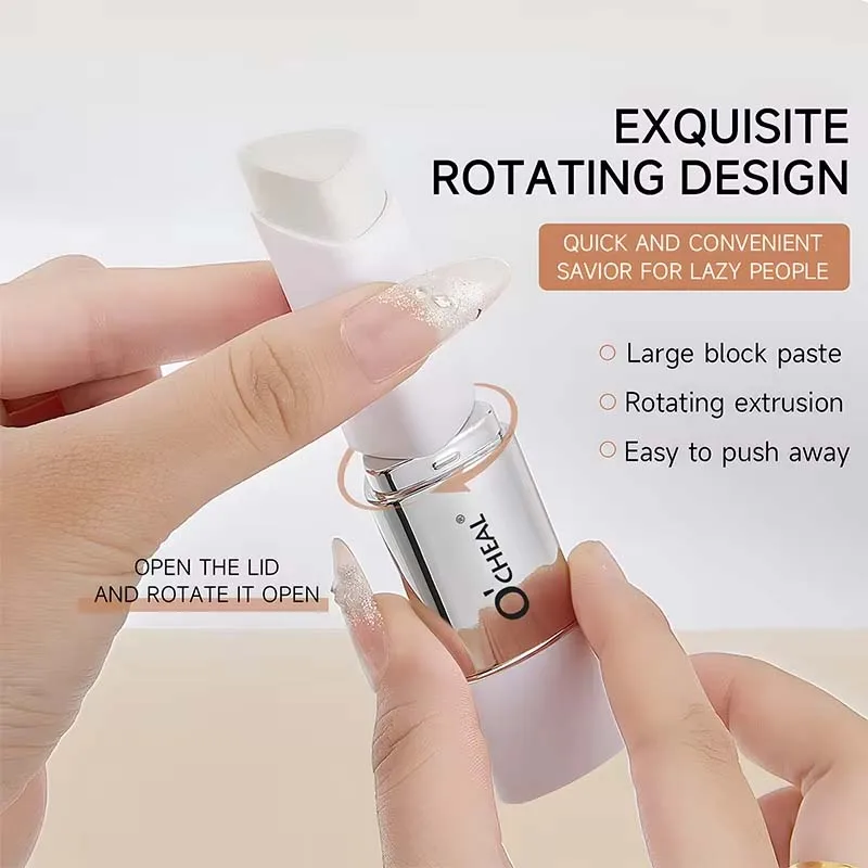 2-in-1 Temperature Changing Foundation Stick Facial Coverage Blemishes Pores Double-Headed Face Matte Foundation Cream Makeup - Image 2