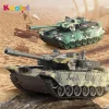 2.4GHz Tank Model Toy for Boys Rremote Control Tank Children Military Battle Tank Simulation Model With Sound Light Toy Vehicles