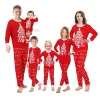 2024 Christmas Pajamas Baby Mother Kids Daughter Mommy Family Set Xmas Pjs Long Sleeve Sleepwear Matching Outfits Family Look