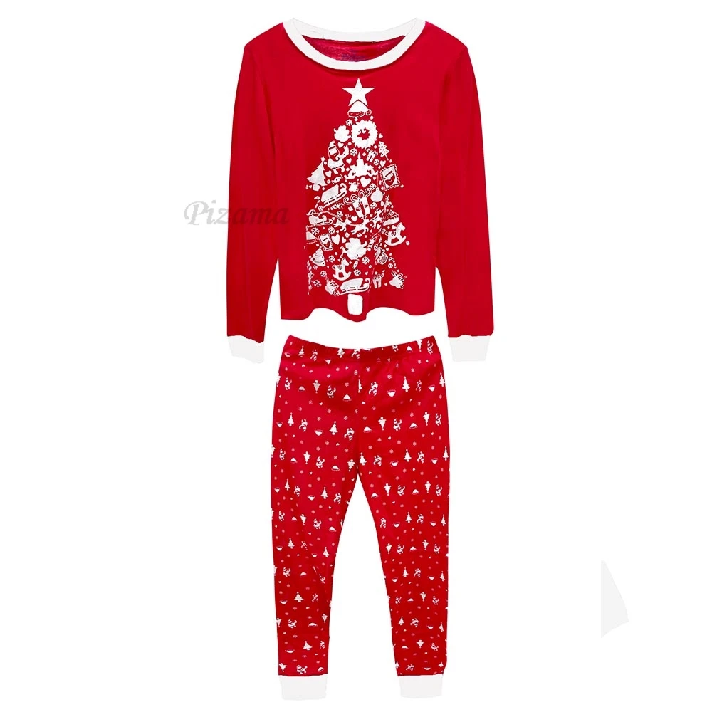 2024 Christmas Pajamas Baby Mother Kids Daughter Mommy Family Set Xmas Pjs Long Sleeve Sleepwear Matching Outfits Family Look - Image 4