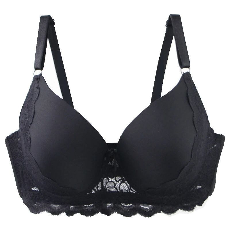 2025 New Sexy C D DD E Cup Bras For Women Breathable Red Khaki Pink Black White Skin Push Up Underwear Plus Size Lingerie - Image 4