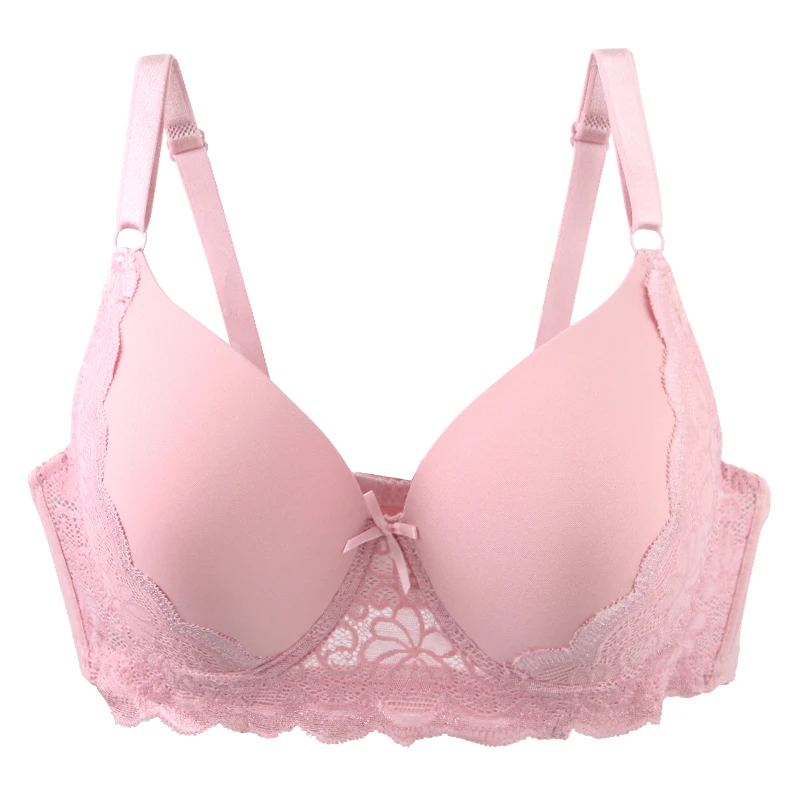 2025 New Sexy C D DD E Cup Bras For Women Breathable Red Khaki Pink Black White Skin Push Up Underwear Plus Size Lingerie - Image 6