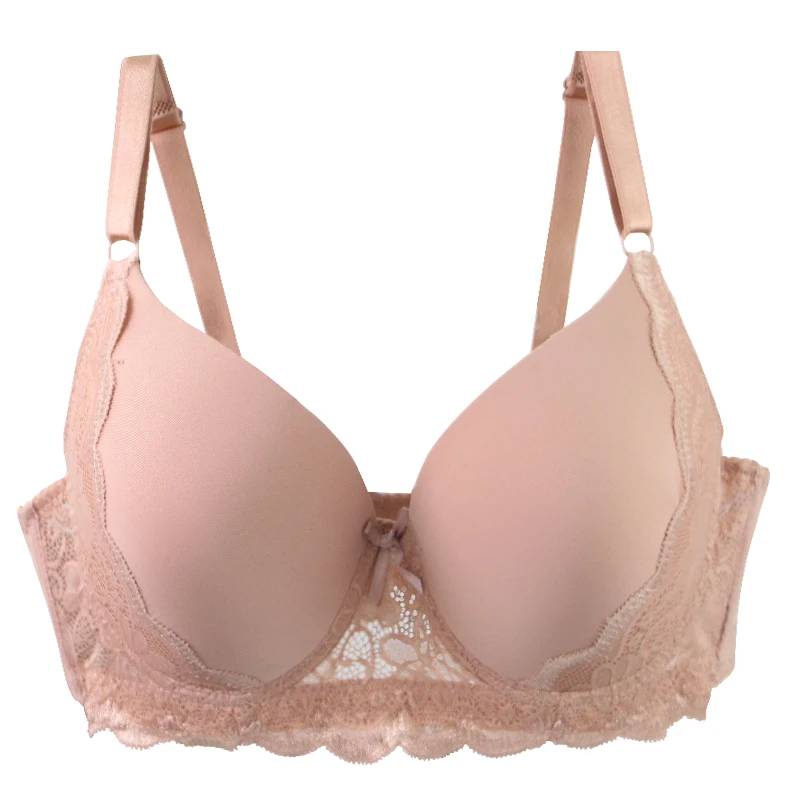 2025 New Sexy C D DD E Cup Bras For Women Breathable Red Khaki Pink Black White Skin Push Up Underwear Plus Size Lingerie - Image 3