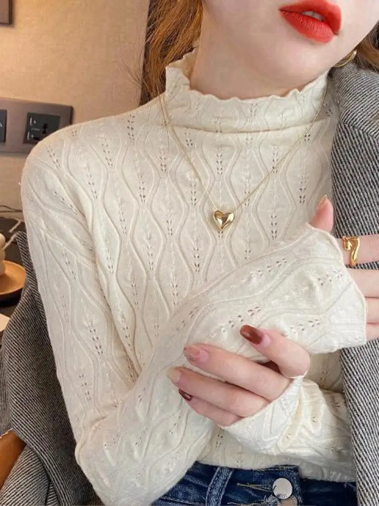 2026 Cashmere Turtleneck Women Sweaters Autumn Winter Warm Pullover Slim Tops Knitted Sweater Jumper Soft Pull Female - Image 3