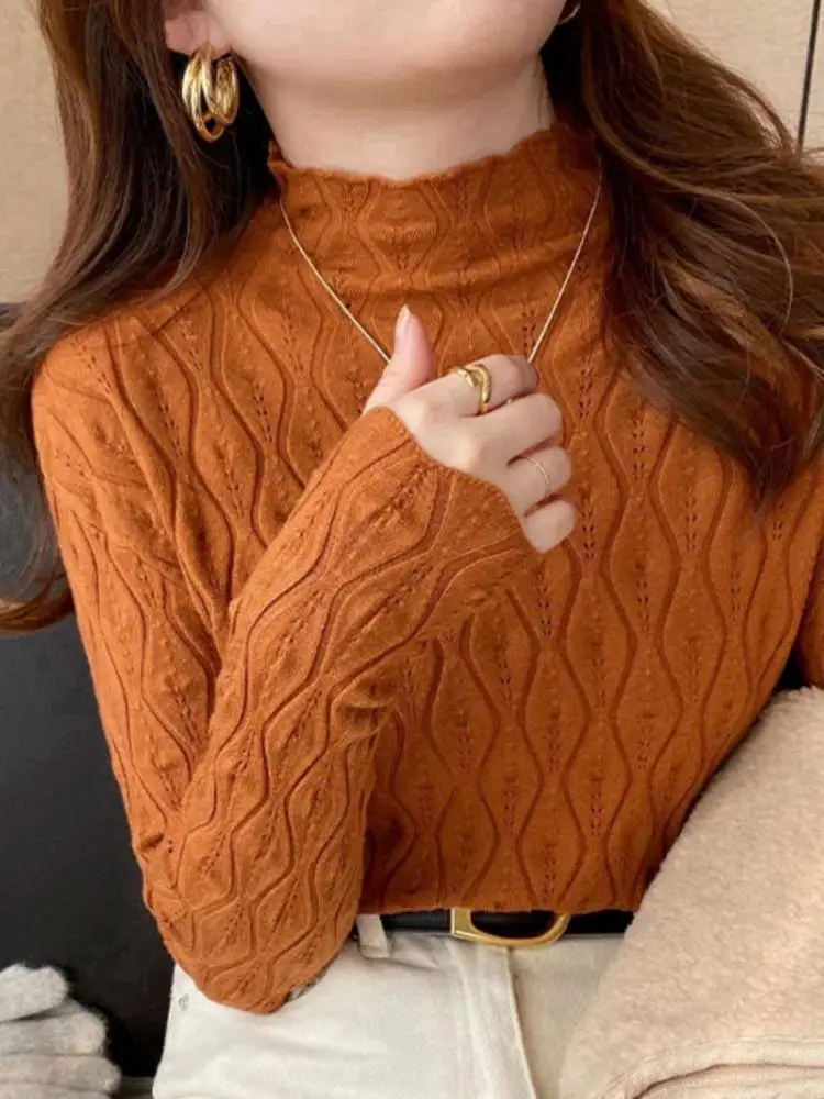 2026 Cashmere Turtleneck Women Sweaters Autumn Winter Warm Pullover Slim Tops Knitted Sweater Jumper Soft Pull Female - Image 5