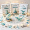 2026 DIY Sea Glass Art Kit with LED Lights, DIY Coastal Decor| Layer Sea Glass, Shells & Pearls Into A Glowing Decorative Gift