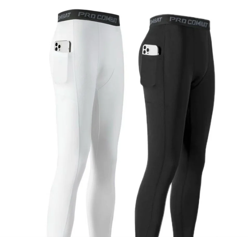 2026 Gym Mens Fitness Running Sport Pants Athletics Tight Leggings Joggings Skinny Yoga Compression Trousers Sweatpants Dry Fit