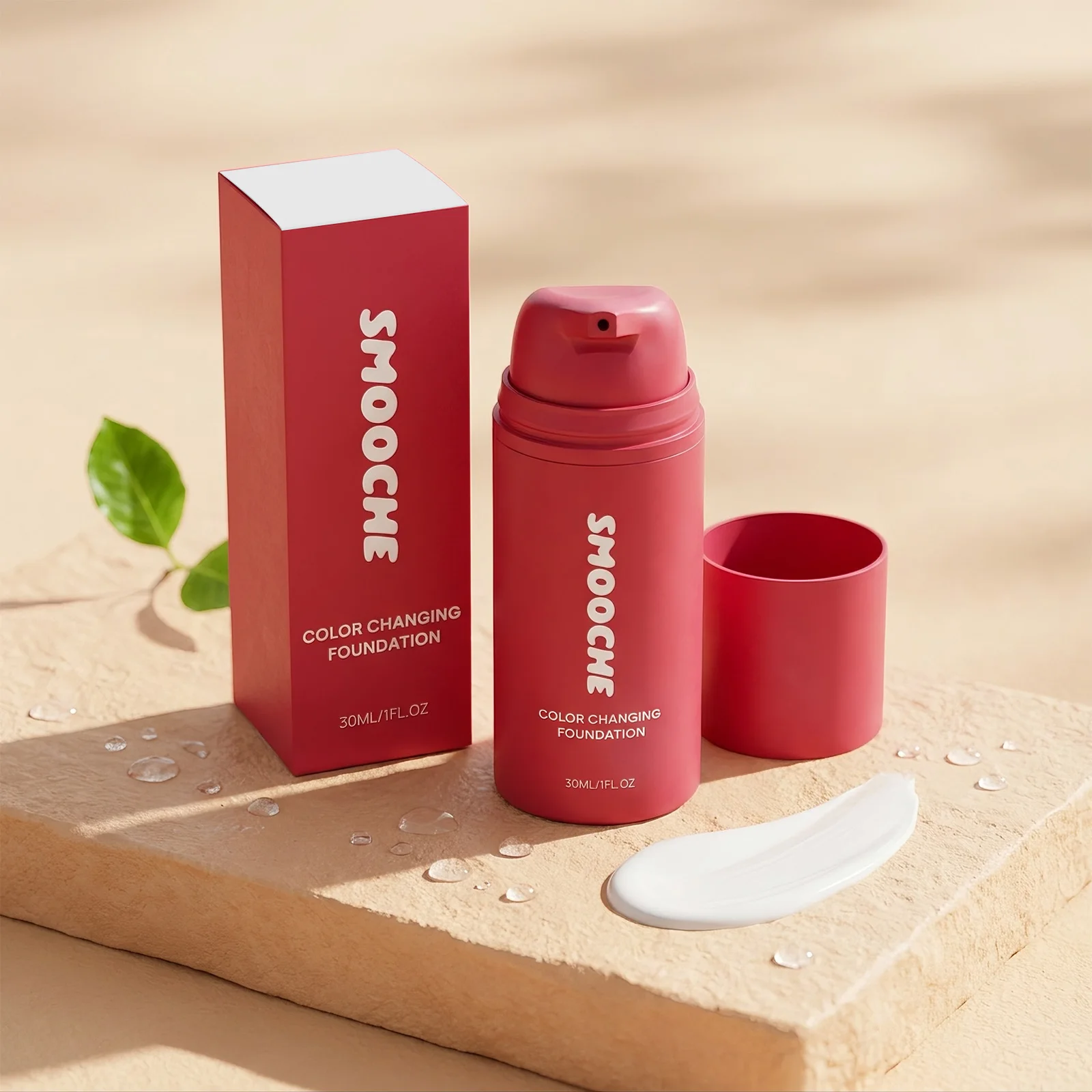 2026 Hot New Product 30ml Natural Warm Tone Foundation, Facial Evening Tone, Soft Makeup Finish, Long-Lasting Radiance, Delicate - Image 2