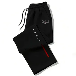 2026 Hot Sale PARIS Printed Wide-Leg Pants Men Women Autumn Winter Casual High Quality Outdoor Running Sports Sweatpants