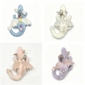 2026 new Easter Day Sky Dragon Soft Stuffed Plush Toys Spring Malachy Dragon Cute Animal Plushies Doll Gifts Happy Easter Party